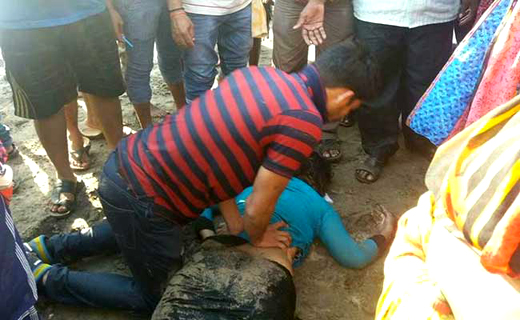 drown in mumbai beach